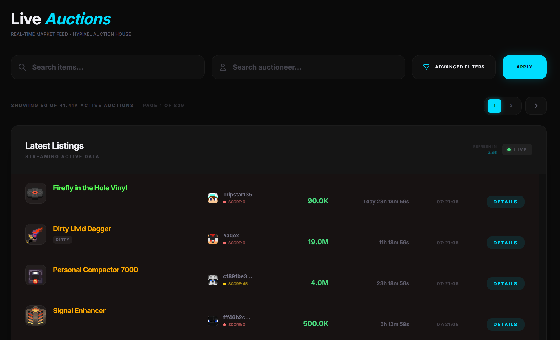 Lowballing & AH Flipping